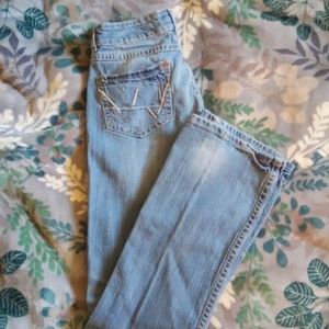 Women's Wrangler premium patch low rise jeans